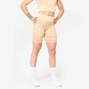 Short de fitness motif camo