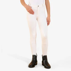 Pantalon de concours équitation Enfant - 100 blanc