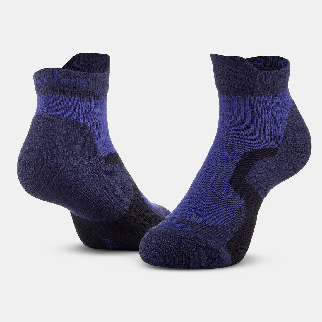 2 paires de chaussettes de randonnée tige mid enfant crossocks – Image 8