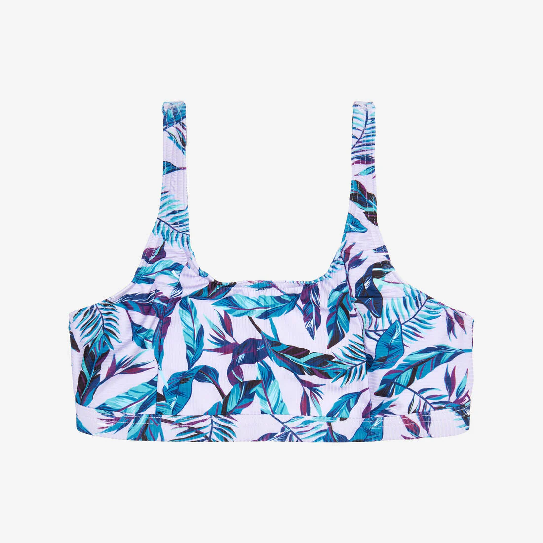 Haut de maillot de bain brassière fleuri réglable Fille - 500 Nora – Image 7